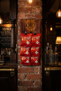 Reclaimed Wood Handmade personalised bar snack holder (wall mounted)