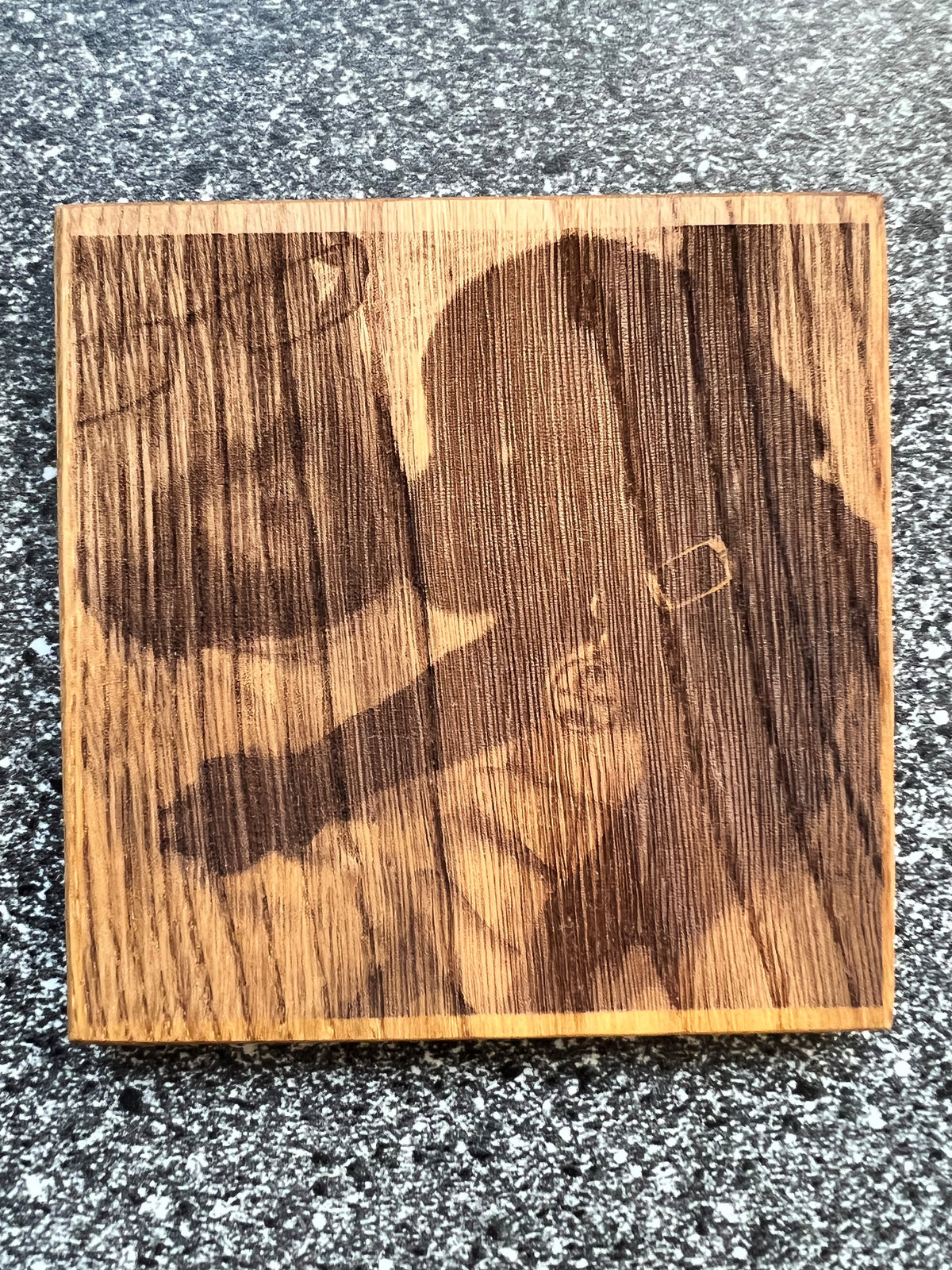 Personalised Reclaimed Hardwood Bottle Opener Coaster