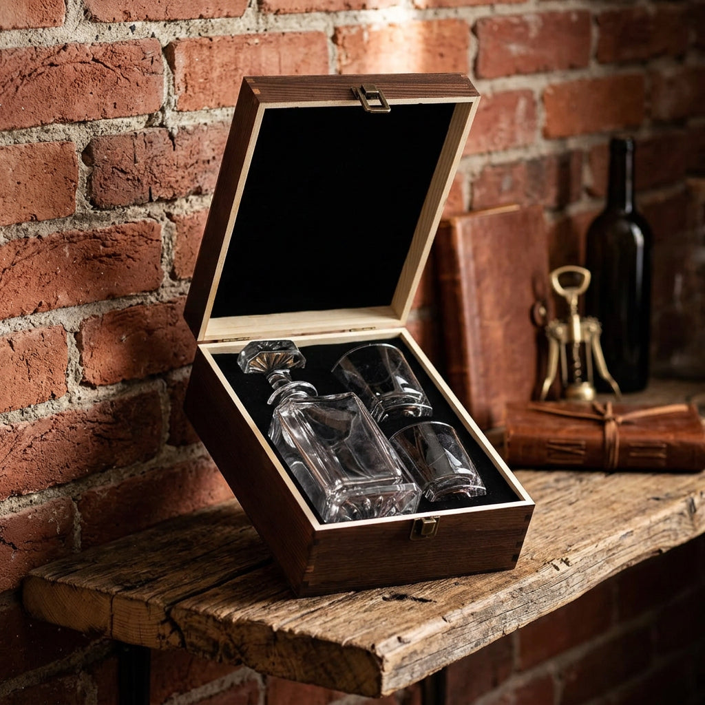 Personalised Whisky Decanter Set