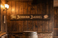 Custom Solid Wood Carved Rustic Sign 970mm wide