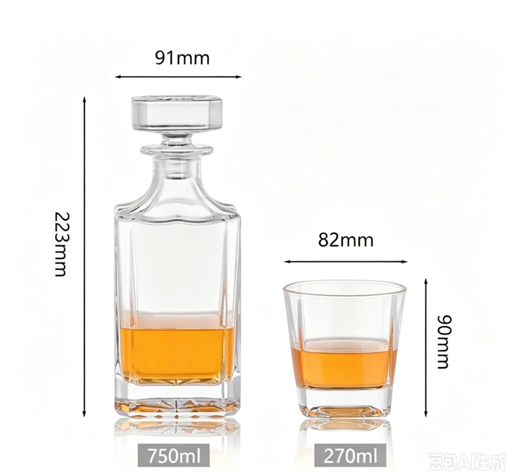 Personalised Whisky Decanter Set