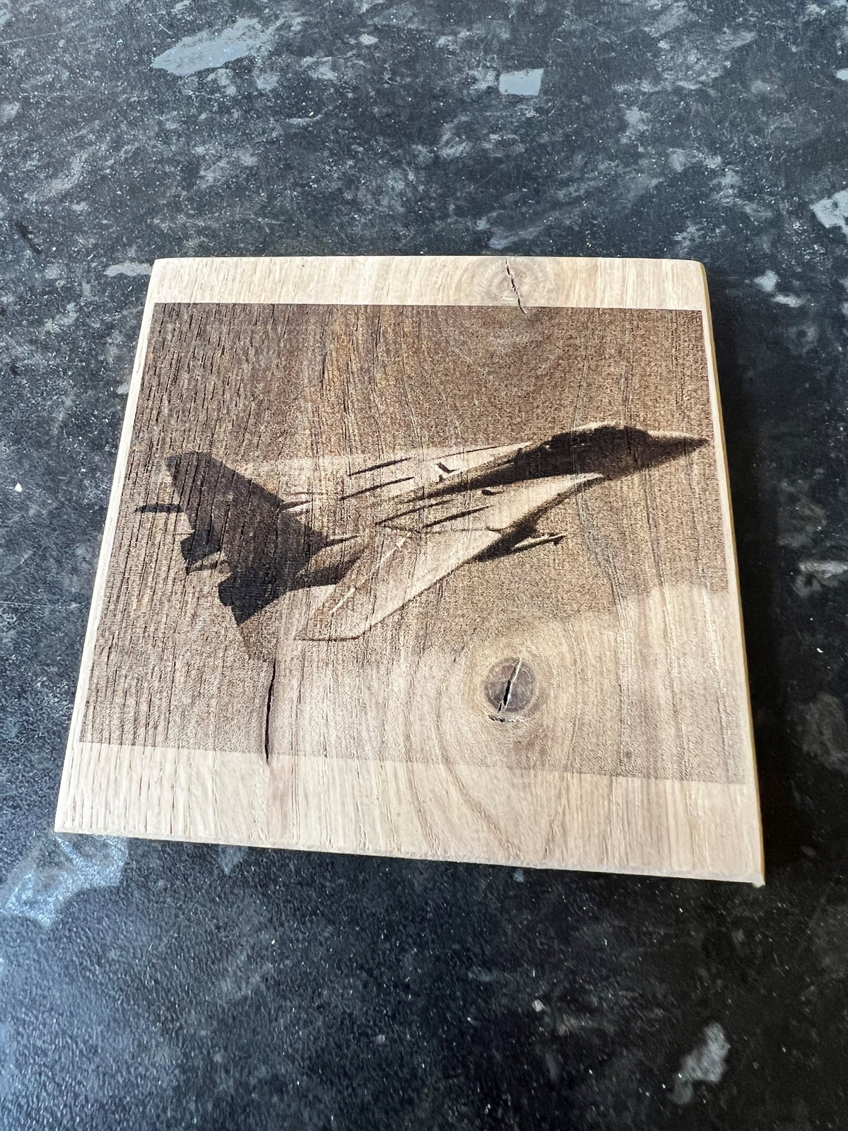 Personalised Reclaimed Hardwood Bottle Opener Coaster