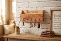 Rustic Reclaimed Wood Wall Key Hook & Letter Rack - Farmhouse / Home Decor / Home Gift / Hanging