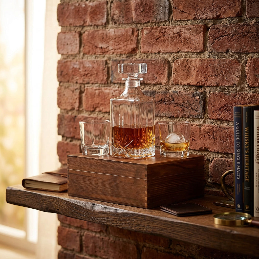 Personalised Whisky Decanter Set