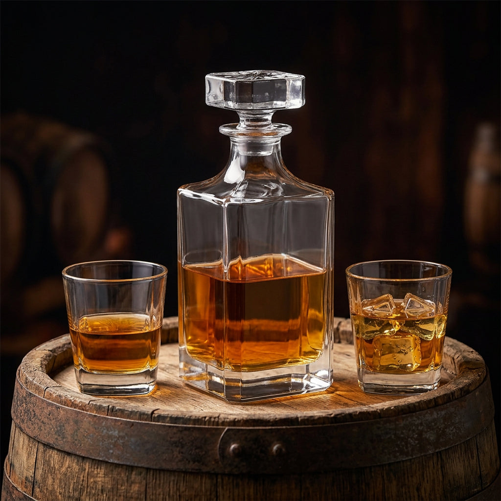 Personalised Whisky Decanter Set