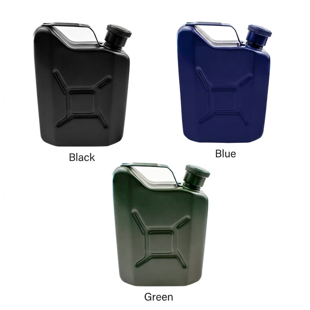 Personalised 5oz Jerry Can Hip Flask