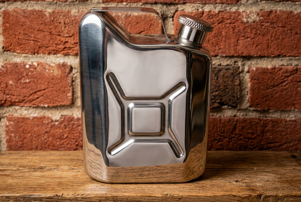 Personalised 5oz Jerry Can Hip Flask
