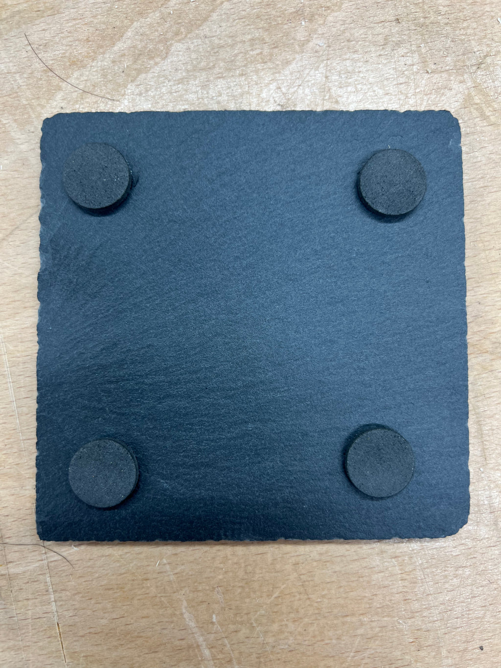 Laser Engraved Slate Coaster