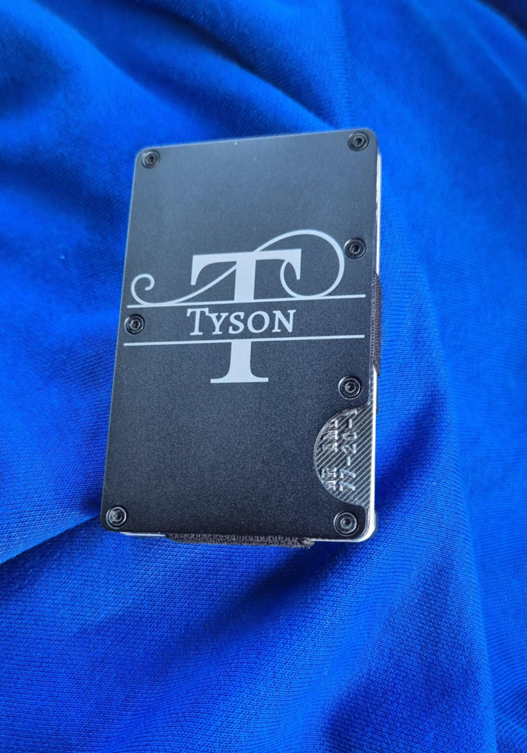 Personalised engraved RFID Wallet / Card Holder