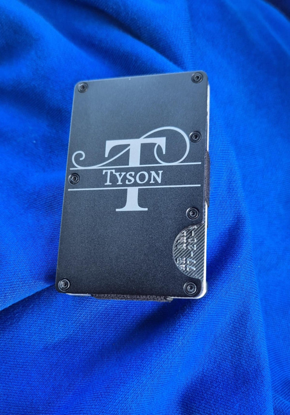 Personalised engraved RFID Wallet / Card Holder