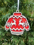 Christmas jumper Christmas tree decoration