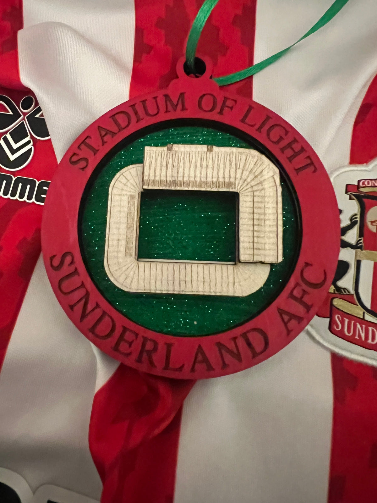 Sunderland AFC 3D Stadium Of Light Christmas tree decoration