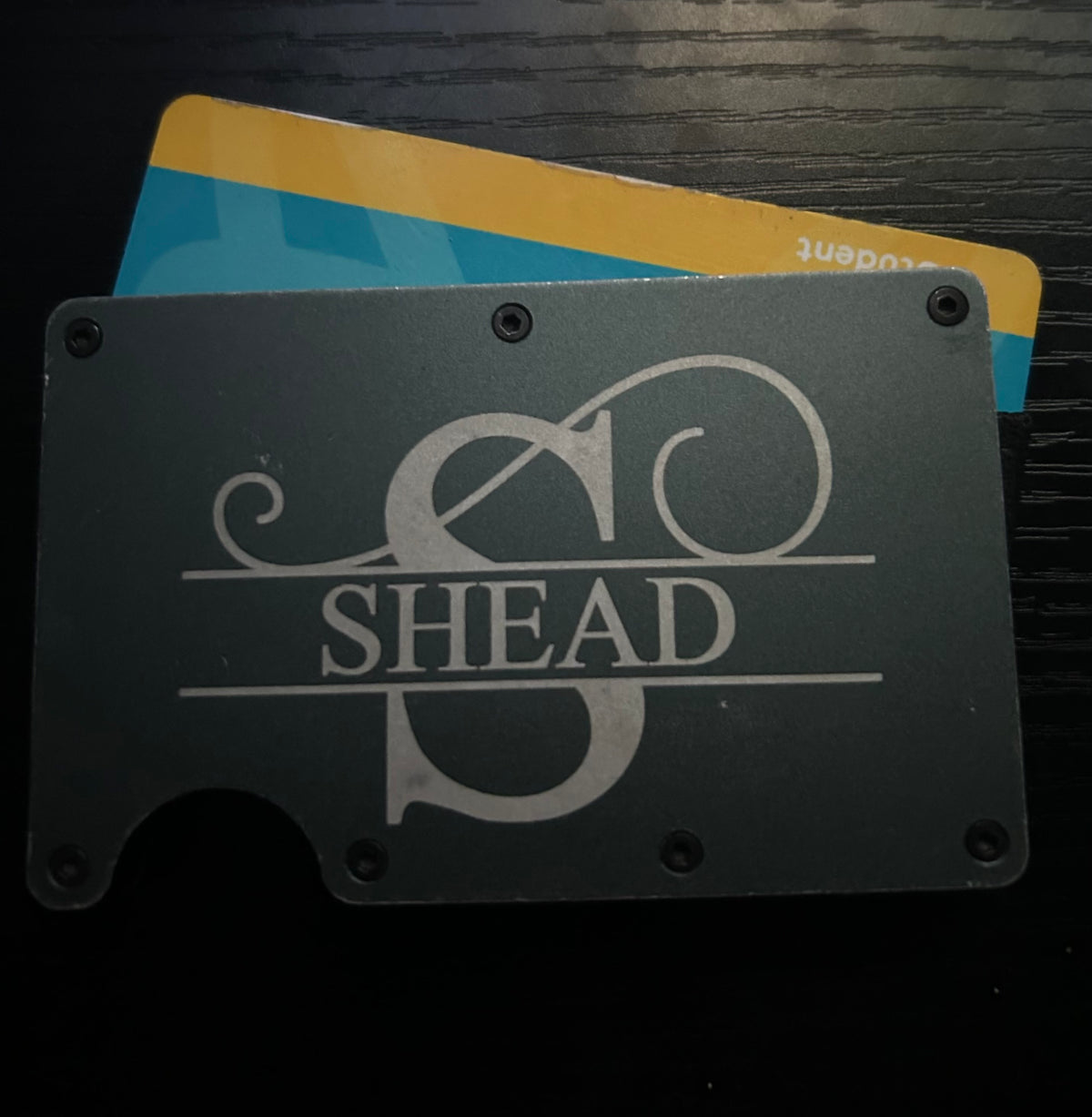 Personalised engraved RFID Wallet / Card Holder