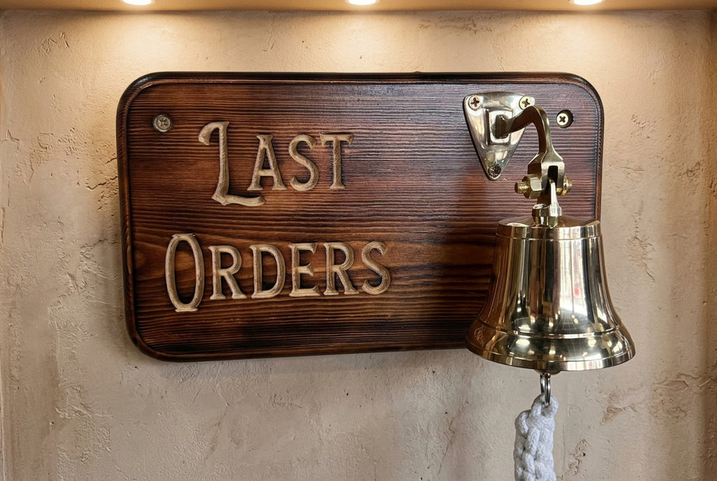 Handmade Last Orders Bell